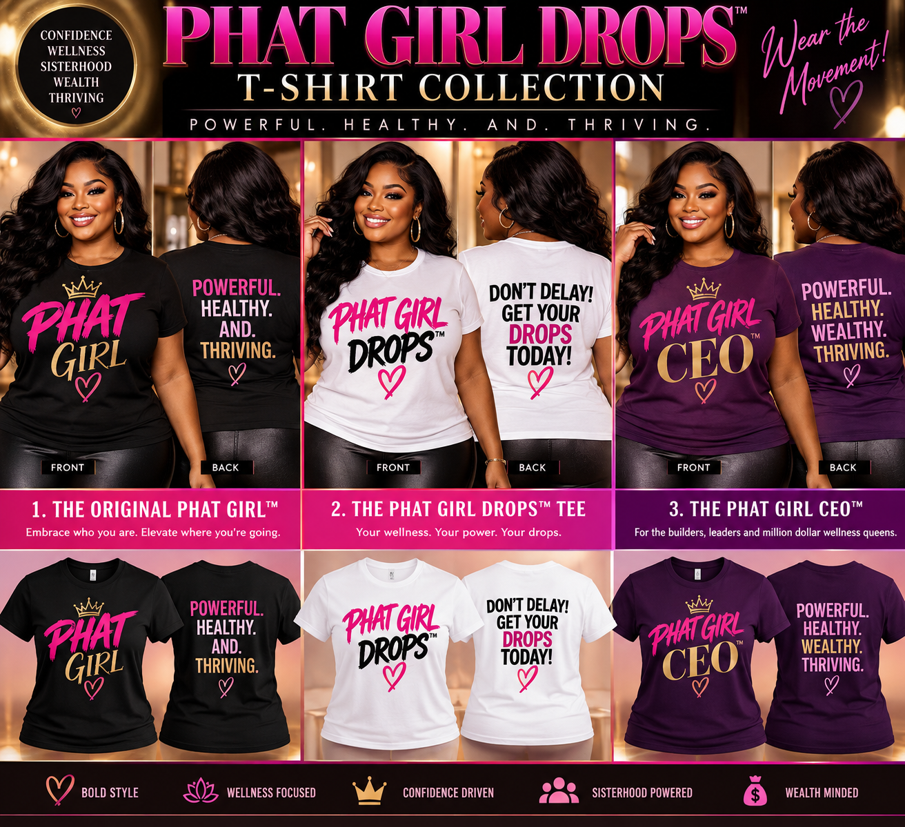 PHAT Girl Sip, Shop & Glow™
