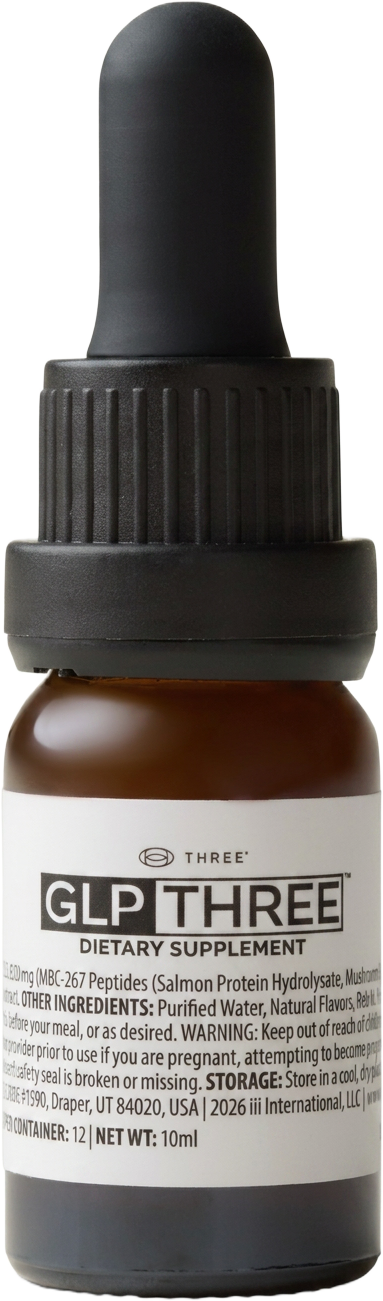 GLP THREE dropper bottle